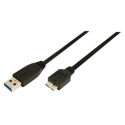 LogiLink CU0026 USB 3.0 A típus - B típus Micro kábel 1m