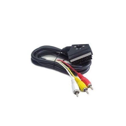 Gembird Cablexpert SCART male / 3x RCA Bidirectional 1.8m  (CCV-519-001)