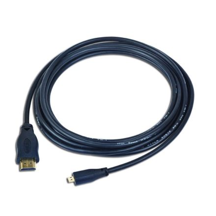 Gembird Cablexpert adatkábel HDMI v1.4 male-male 0.5m aranyozott csatlakozó (CC-HDMI4-0.5M)