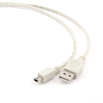 Gembird Cablexpert USB 2.0 -->  mini-USB B-type male 0.9m kábel (CC-USB2-AM5P-3)