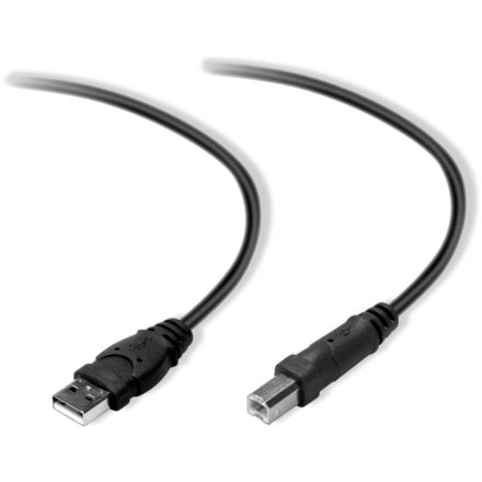 Belkin USB A --> USB B kábel 4.8m (F3U154CP4.8M)