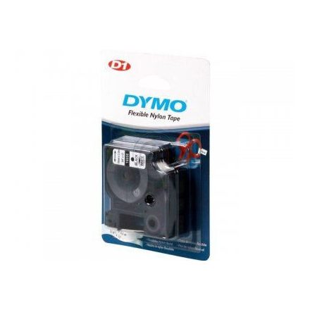 DYMO LM "D1" Feliratozógép szalag nylon 19 mm fekete-fehér (16958)