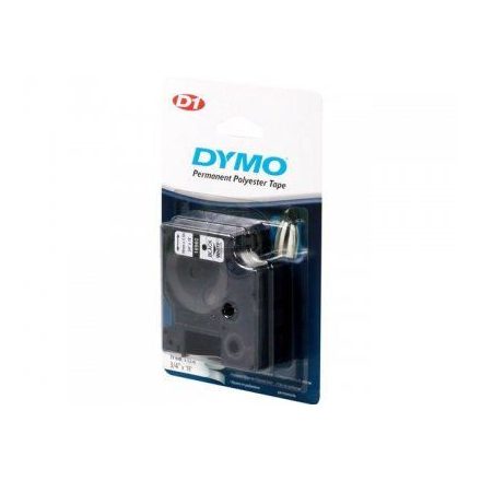 DYMO LM "D1" Feliratozógép szalag poli 19 mm fekete-fehér (16960)