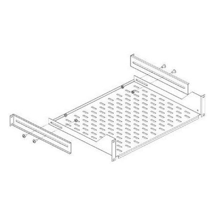 Conteg polcrögzítő konzol 298mm (CDP-PO-PD)