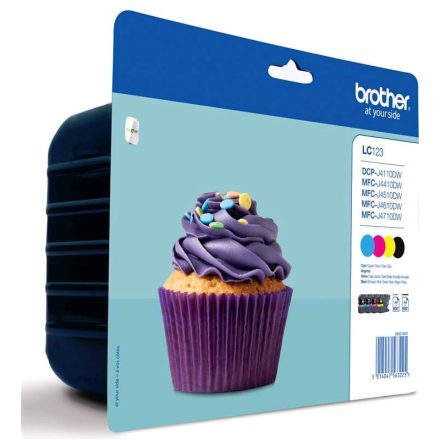 Brother LC123VALBP CMYK multipack tintapatron