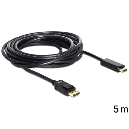 Delock DL82441 Displayport apa -> HDMI apa kábel 5m