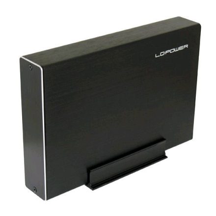 LC Power LC-35U3-Becrux 3.5" SATA merevlemez ház fekete USB3.0