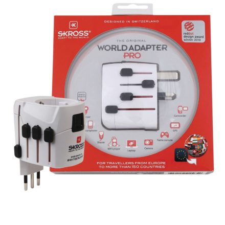 SKROSS World Adapter Pro utazó adapter  (SKR-WORLDPRO / 1.103141)