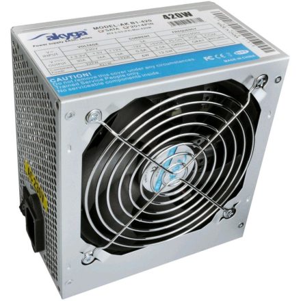 Akyga 420W Basic tápegység OEM 12cm ventilátor (AK-B1-420-OEM)