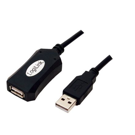 LogiLink UA0001A USB 2.0 hosszabbító kábel fekete 5m