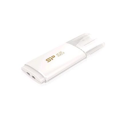 Pen Drive 64GB Silicon Power Blaze B06 fehér USB 3.0 (SP064GBUF3B06V1W)