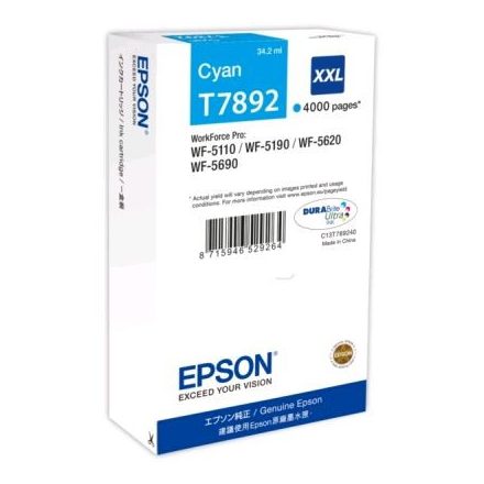 Epson T7892 XXL kék patron (C13T789240)