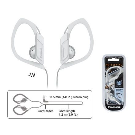 Panasonic RP-HS34E-W fülhallgató fehér