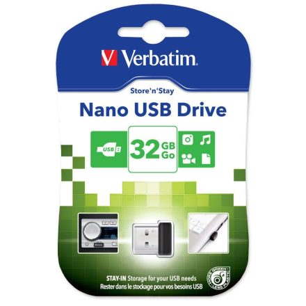 Pen Drive 32GB Verbatim Store 'n' Stay Nano (98130)