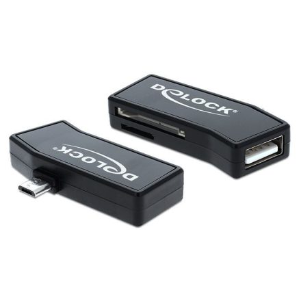 DeLock DL91730 kártyaolvasó Micro USB OTG + USB port