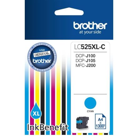Brother LC525XL-C ciánkék tintapatron