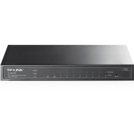 TP-Link T1500G-10PS(TL-SG2210P) 8+2 portos PoE switch