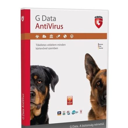 G Data Antivírus HUN 1 Felhasználó 1 év dobozos vírusirtó szoftver