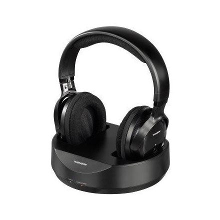 Thomson WHP3001 vezeték nélküli fejhallgató fekete (131957)