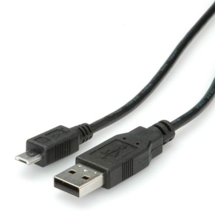 Roline USB 2.0 A --> USB micro B összekötő kábel 80 cm (11.02.8754-10)