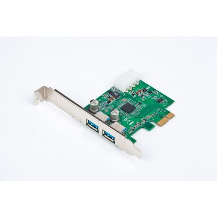 Gembird 2xUSB3.0 PCI-E bővítő kártya (UPC-30-2P)