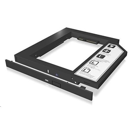 Raidsonic Icy Box beépíthető 2,5" HDD/SSD keret laptopba fekete 9,5mm  (IB-AC640)