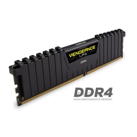 8GB 2400MHz DDR4 RAM Corsair Vengeance LPX Black CL14 (2x4GB) (CMK8GX4M2A2400C14)