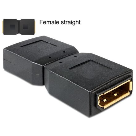 Delock 65374 Displayport female > Displayport female adapter