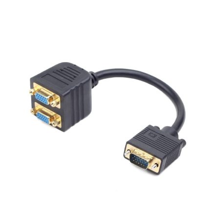 Gembird Cablexpert VGA male --> 2x VGA female adapter 20 cm (CC-VGAX2-20CM)