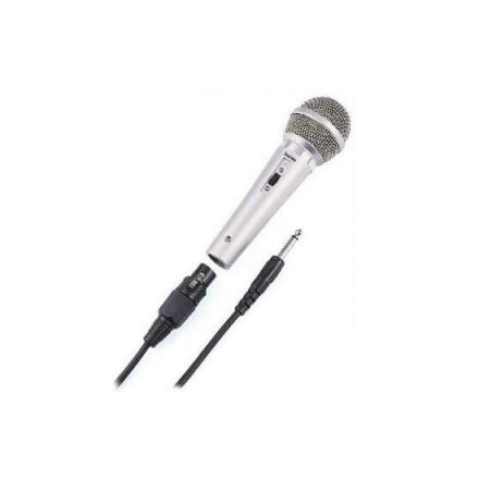 Hama DM 40 Dinamikus Mikrofon ezüst (46040)