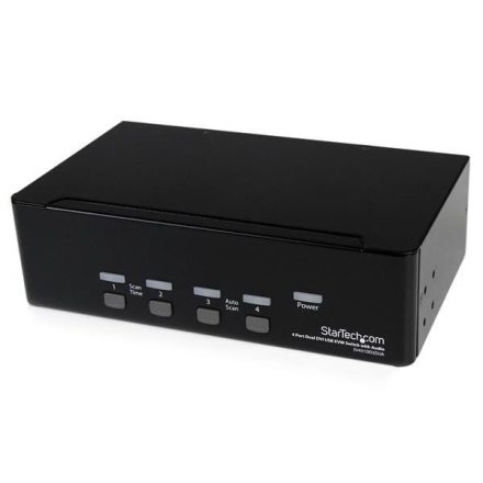 Startech.com KVM Switch 4PC Dual DVI (SV431DD2DUA)