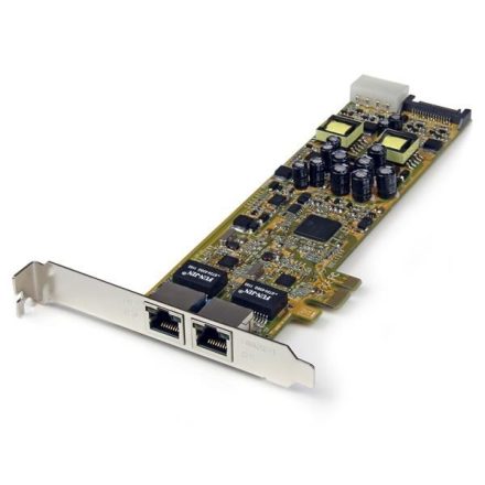 Startech.com 2 portos Gigabit PoE PCIe Hálózati kártya (ST2000PEXPSE)