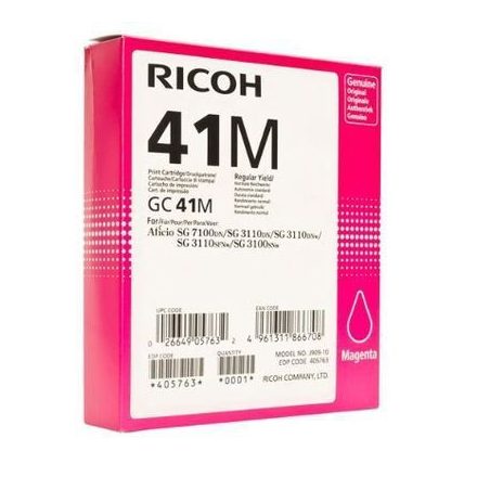 Ricoh GC-41MHY magenta gél 2.200 oldal (405763)