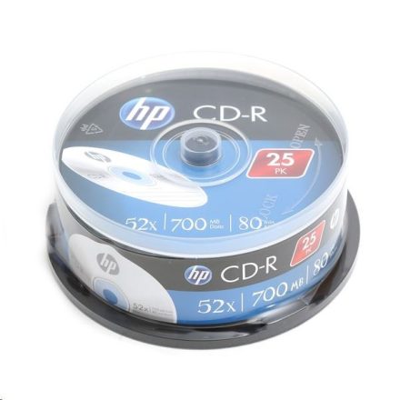 HP 80'/700MB 52x CD lemez hengeres 25db/henger