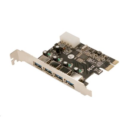 LogiLink PC0057A 4x USB 3.0 bővítő kártya PCIe