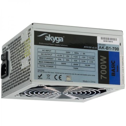 Akyga 700W Basic tápegység OEM (AK-B1-700)