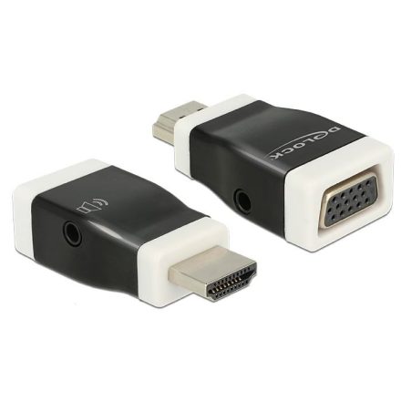 DeLock 65586 HDMI-A apa > VGA anya audióval