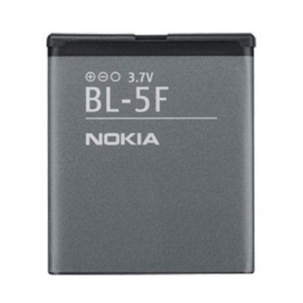 Nokia BL-5F 950mAh Li-ion akkumulátor (gyári,csomagolás nélkül)