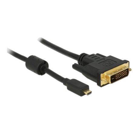 Delock 83586 Micro HDMI D --> DVI-D 2m kábel