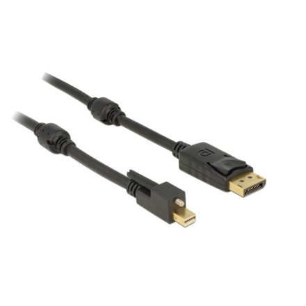 Delock 83722 Mini Displayport 1.2 > Displayport kábel 2m