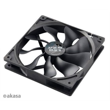 Akasa APACHE Black 140mm hűtőventilátor (AK-FN062)