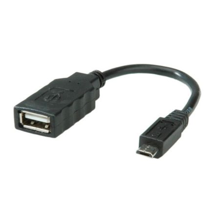 Roline USB2.0 OTG kábel 15 cm (11.02.8311-25)