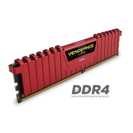 16GB 3200MHz DDR4 RAM Corsair Vengeance LPX Red CL16 (2x8GB) (CMK16GX4M2B3200C16R)