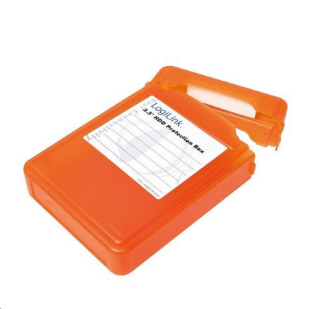 LogiLink UA0133O 3.5" HDD védőtok narancs