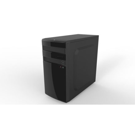 AIO Bohemian II TMN01 High Gloss Black táp nélküli MicroATX ház fekete (TMN0102)