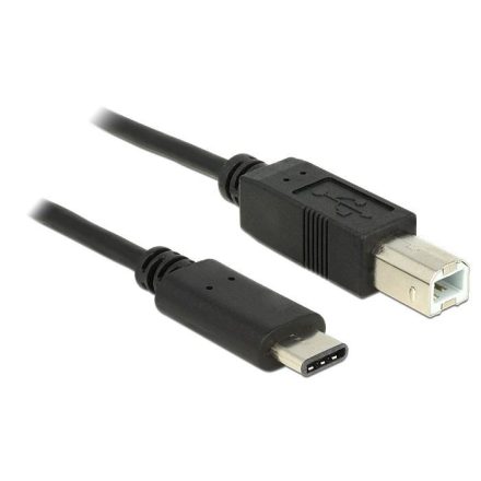 Delock 83601 USB Type-C (USB-C) 2.0 --> USB 2.0 B 1m kábel