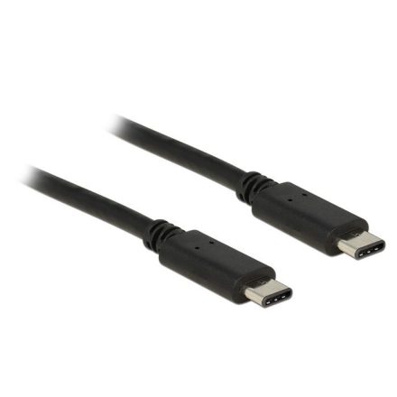 Delock 83672 USB Type-C (USB-C) 2.0 --> USB Type-C (USB-C) 2.0 0,5m kábel