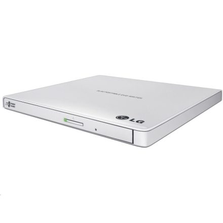LG Slim DVD író külső fehér dobozos (GP57EW40)