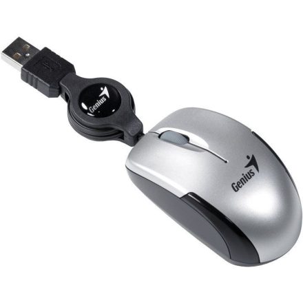 Genius Micro Traveler V2 egér ezüst USB (31010125106 / 31010125102)