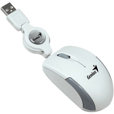 Genius Micro Traveler V2 egér fehér USB (31010125108)